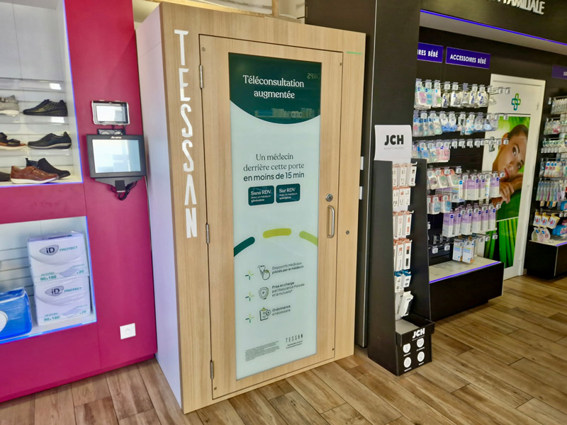 Borne téléconsultation Tessan